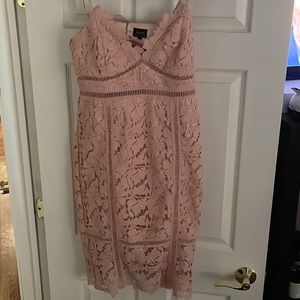Lacy Pink Dress
